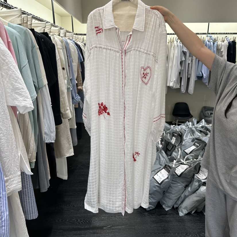 TOMGIRL韓國東大門直郵女士新品熱賣推薦職業休閑26夏季連衣裙TOMGIRL連衣裙