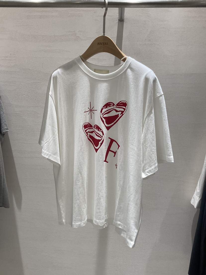 ROUGH韓國直郵實拍女裝新款推薦26夏季人氣時尚休閑T恤印花ROUGHT恤