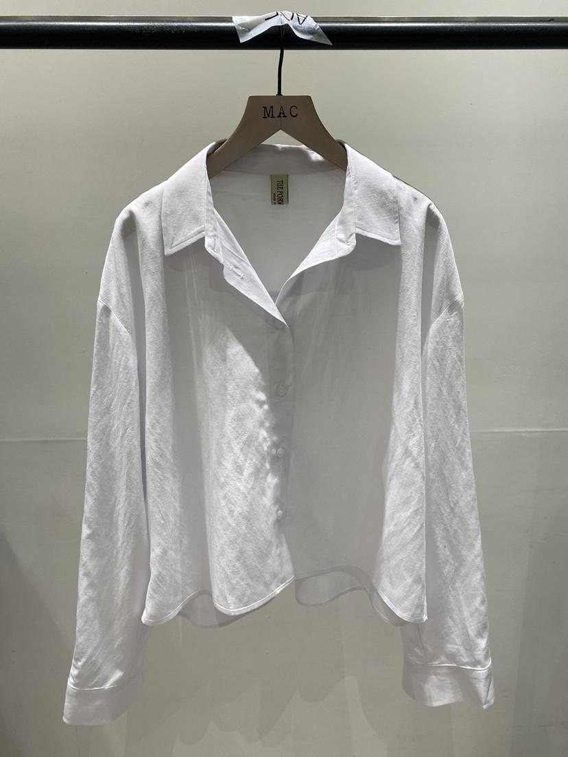 MAC韓國東大門直郵女士新款推薦26夏季休閑襯衫蕾絲衫亞麻THE FORWARD MAC襯衫/蕾絲衫