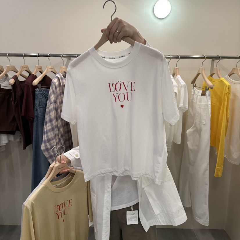 URBANSTORY/REMAKING韓國代購女士新品時尚26春夏人氣T恤Remaking/URBANSTORYT恤