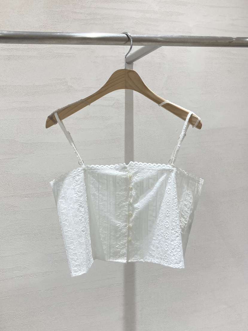 ROUGH韓國直郵實拍女裝新品時尚職業人氣休閑26春夏吊帶背心ROUGH吊帶/背心