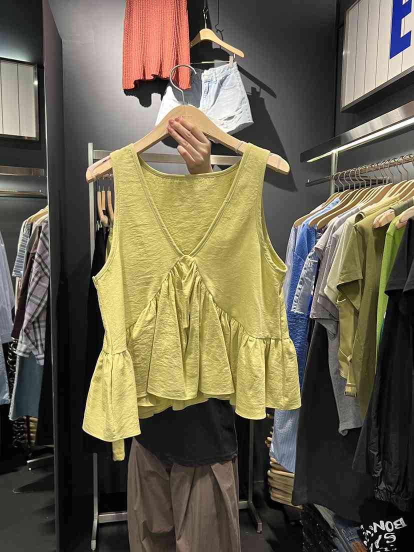 EL BOSQUE韓國直郵實拍女士新款人氣休閑26春夏吊帶背心EL BOSQUE吊帶/背心