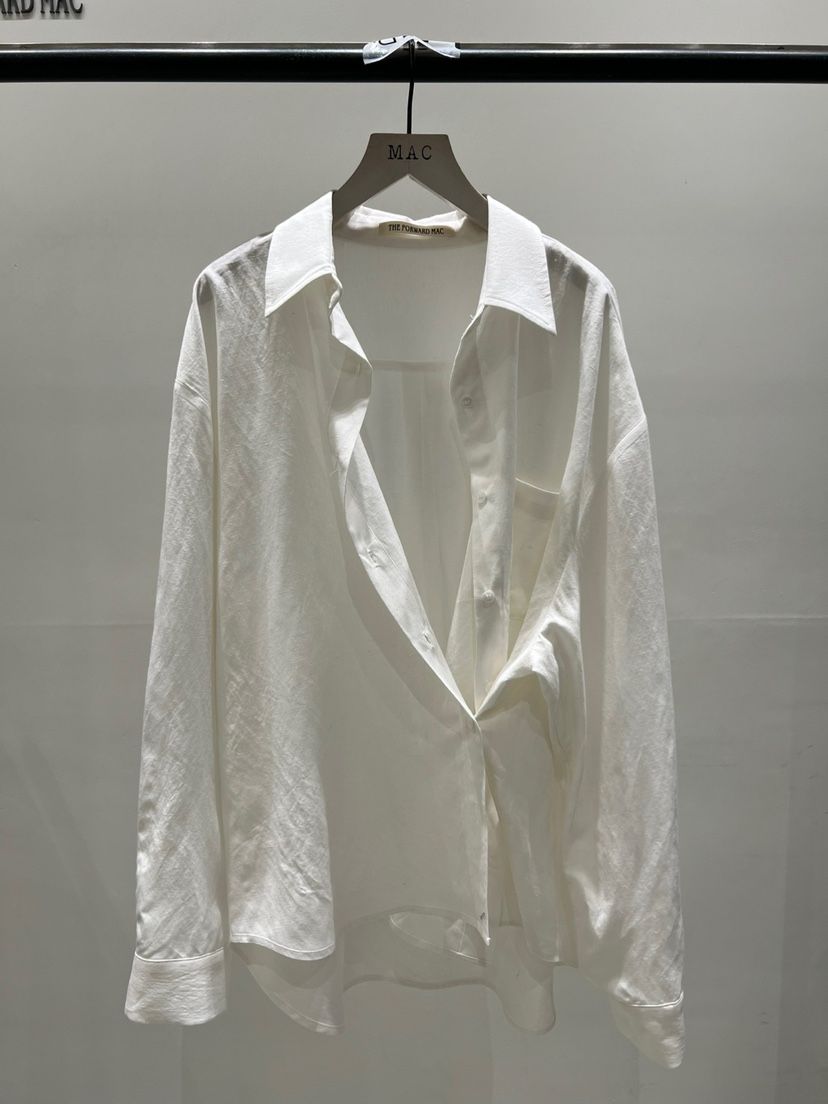 MAC東大門實拍韓國女裝新品26春夏休閑熱賣襯衫蕾絲衫亞麻THE FORWARD MAC襯衫/蕾絲衫