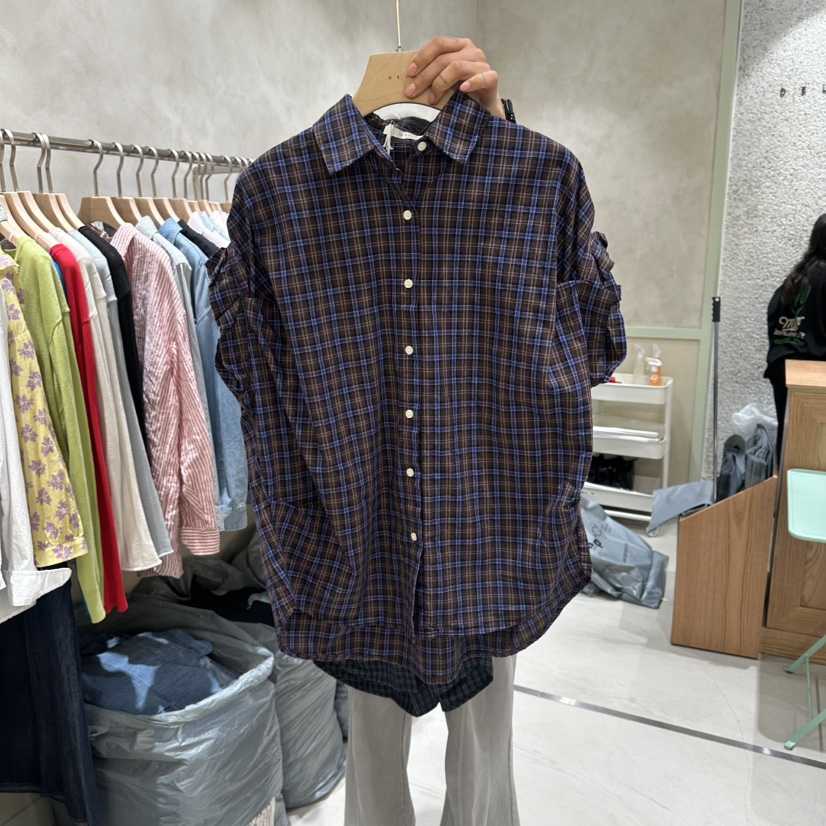 DELI JENNY韓國直郵女裝新品人氣休閑26夏季推薦襯衫蕾絲衫DELI JENNY襯衫/蕾絲衫