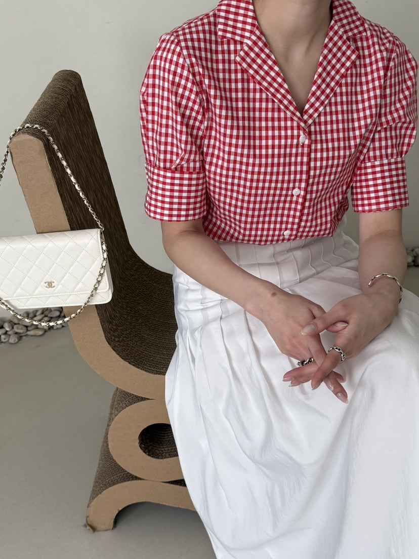 DEMAR韓國直郵女士新品人氣推薦26夏季時尚26春夏襯衫蕾絲衫DEMAR襯衫/蕾絲衫