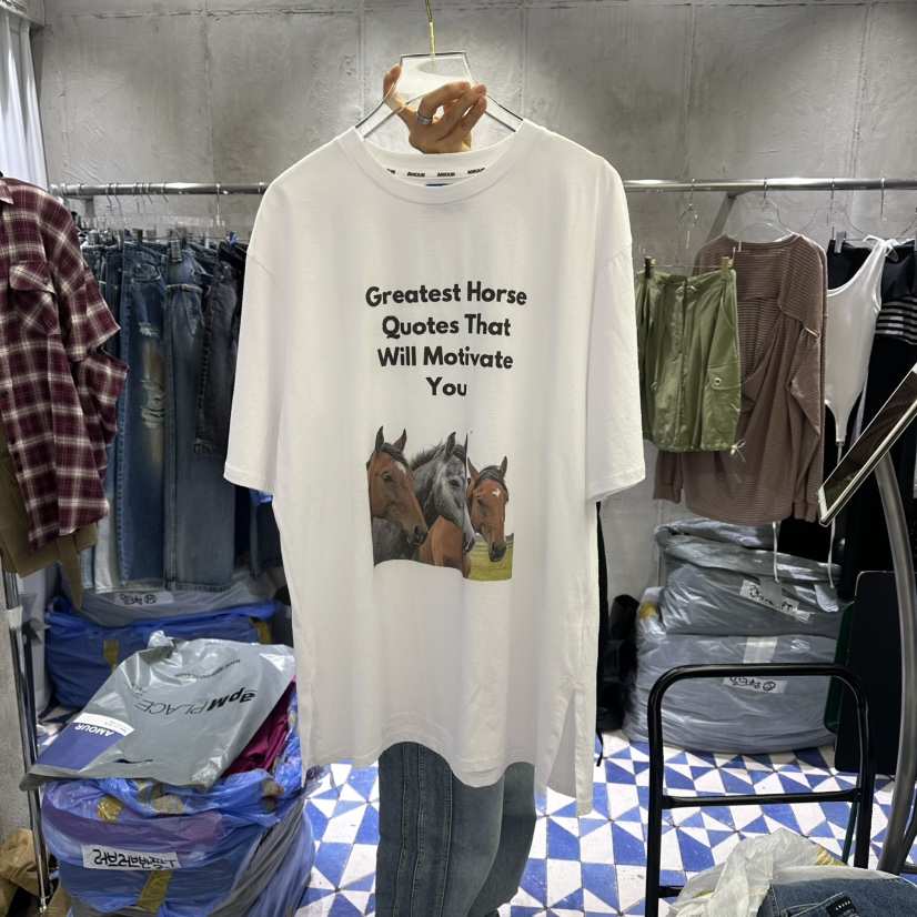 AMOUR韓國東大門直郵女裝新品休閑26夏季熱賣26春夏推薦T恤AMOURT恤