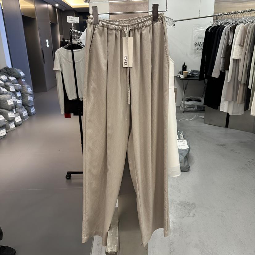 PAVEL韓國直郵女裝新品推薦職業時尚休閑26春夏26夏季休閑褲PAVEL休閑褲