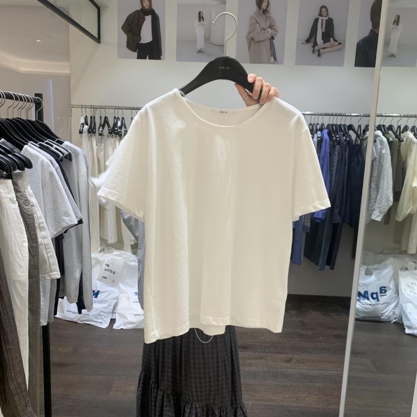 OURIN/THIS IS韓國代購女士新款休閑26春夏26夏季職業T恤OURIN/THIS IST恤