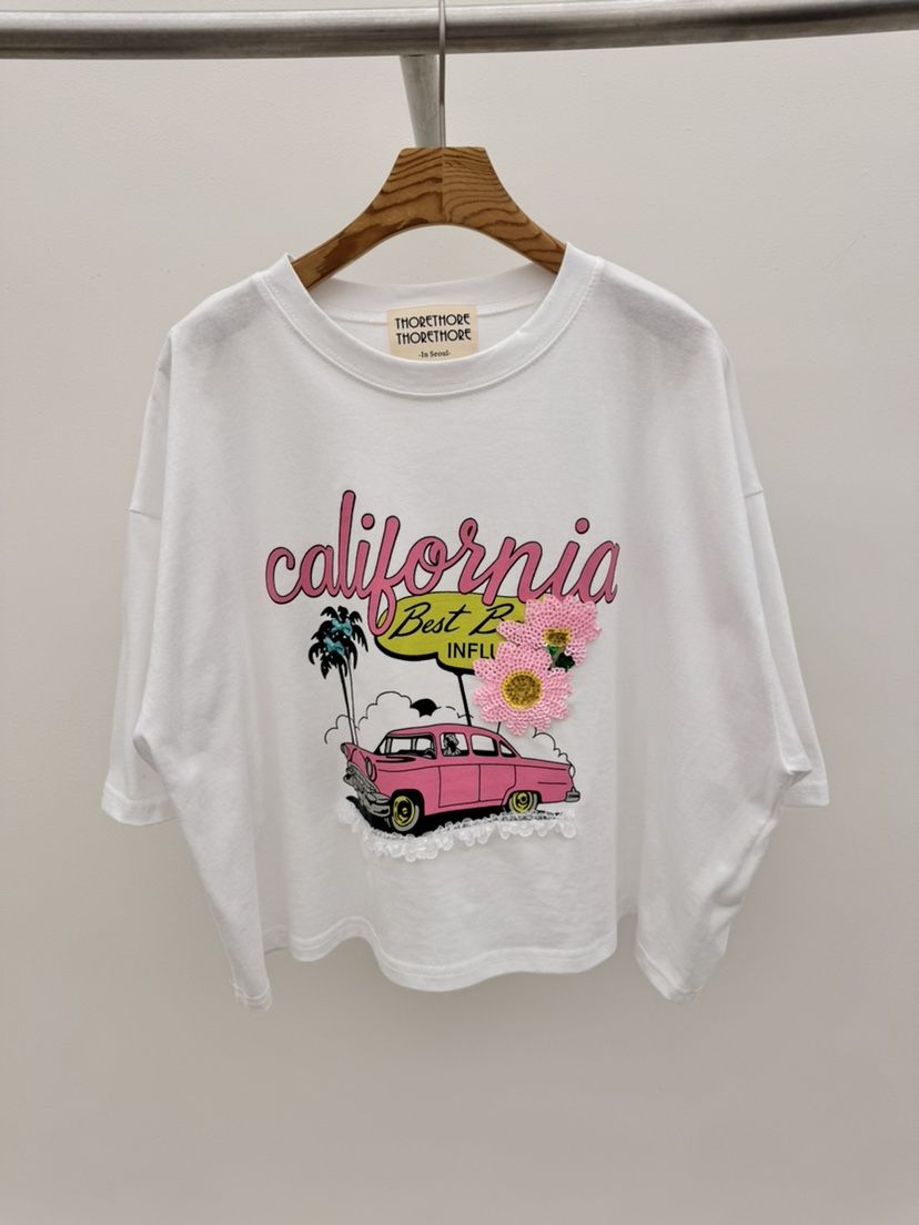 THORE韓國東大門代購女裝新品推薦休閑26春夏26夏季時尚T恤THORET恤