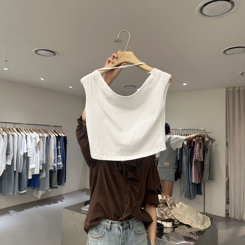 VAULT東大門實拍韓國女裝新款職業休閑熱賣時尚人氣26春夏T恤VAULTT恤