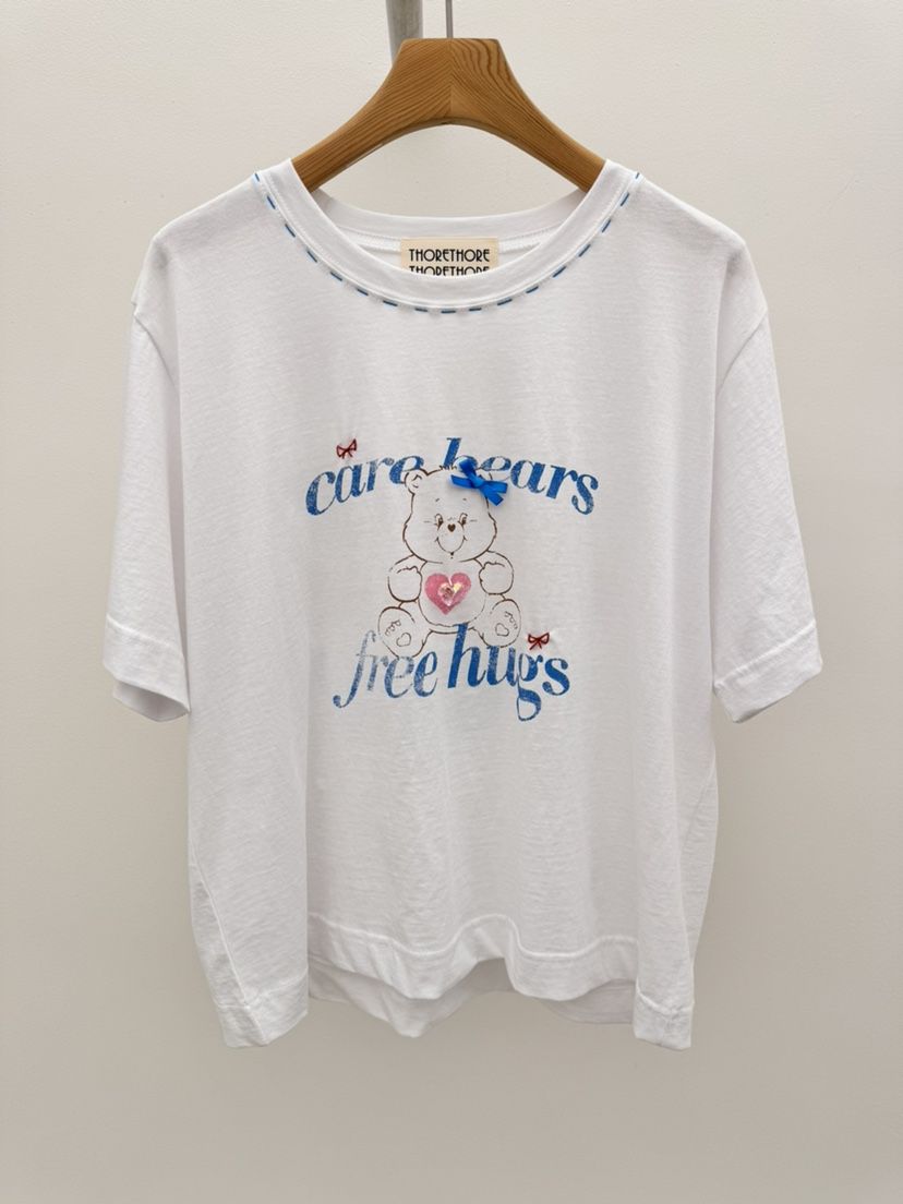 THORE韓國直郵實拍女裝新款職業推薦時尚人氣26春夏26夏季T恤THORET恤