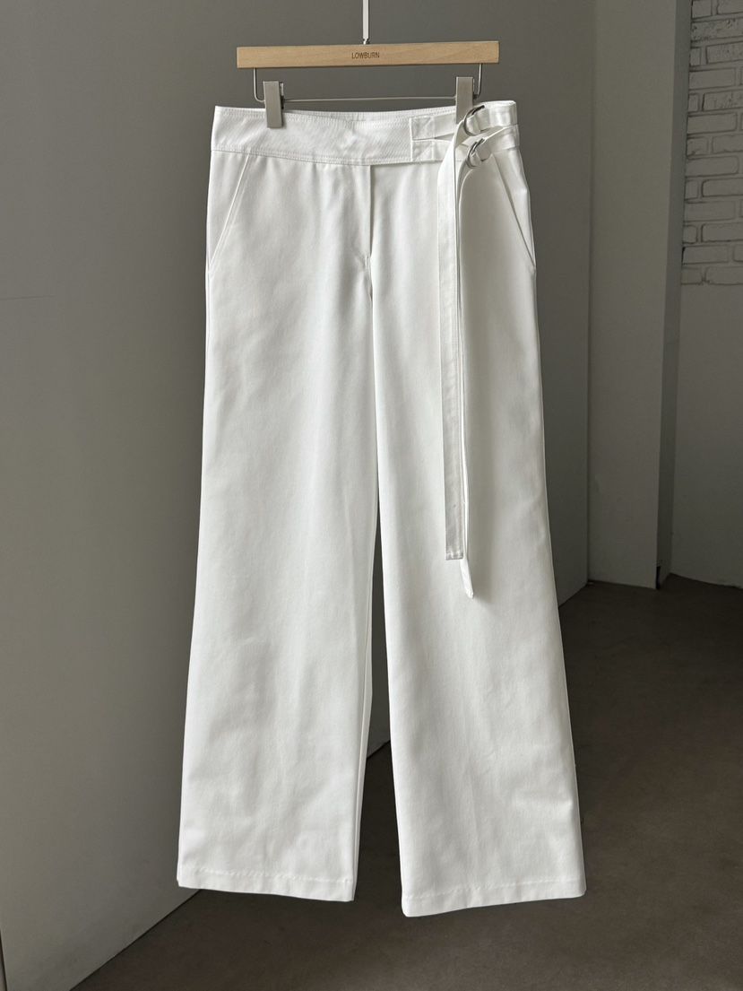 LOWBURN韓國直郵女士新品時尚職業熱賣休閑26夏季推薦休閑褲LOWBURN休閑褲