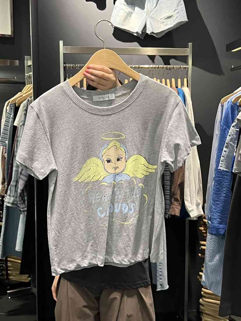 EL BOSQUE韓國直郵女士新品時尚熱賣休閑推薦26春夏人氣T恤EL BOSQUET恤