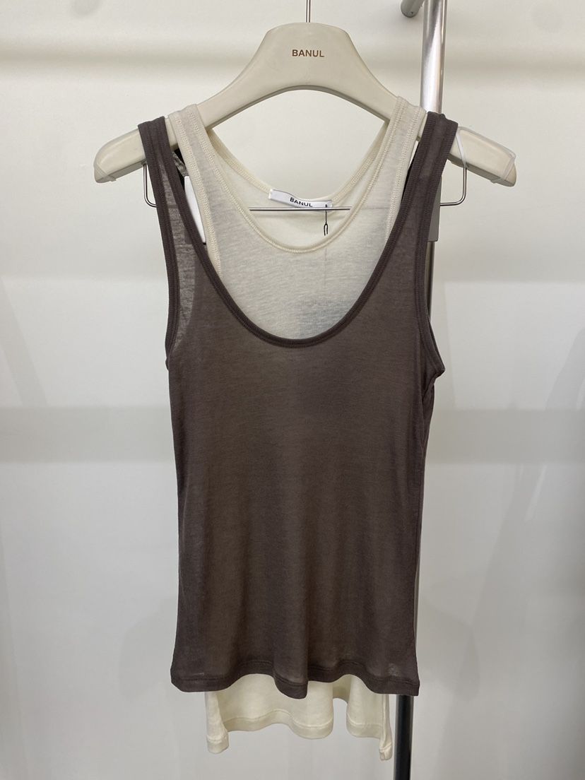 BANUL韓國直郵女士新品時尚休閑26春夏人氣26夏季吊帶背心BANUL吊帶/背心