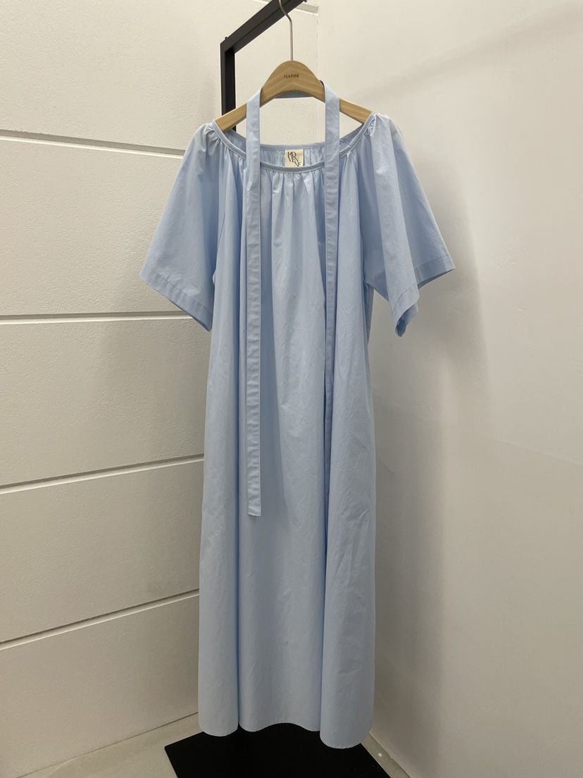 MOVENNE韓國直郵女裝新款推薦26夏季人氣熱賣連衣裙含腰帶MOVENNE連衣裙