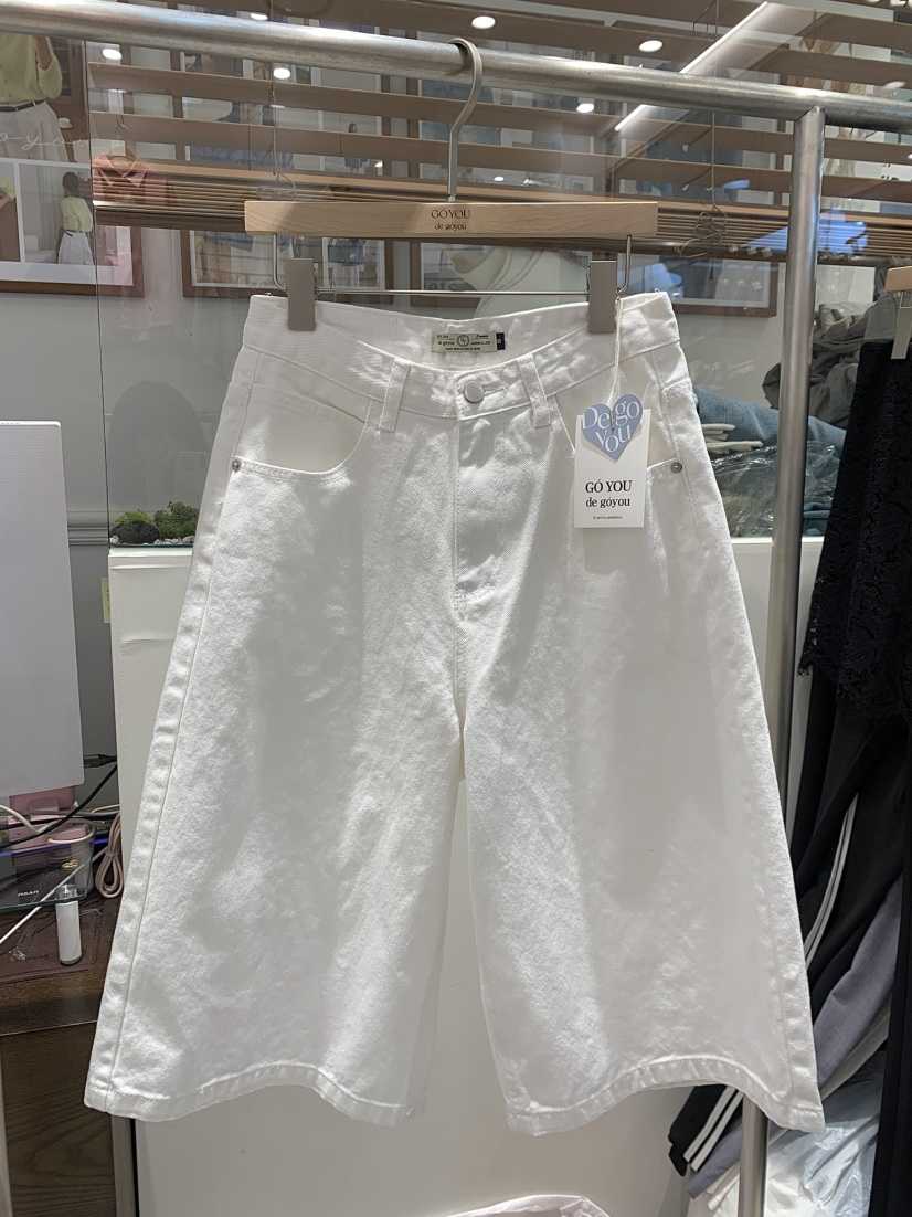 DE GO YOU東大門代購女裝新品人氣職業26春夏休閑短褲棉質DE GO YOU短褲