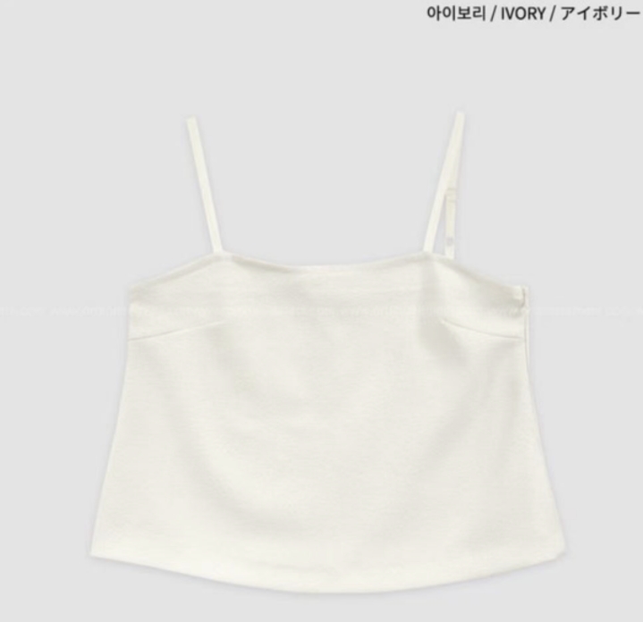 DE ONDO韓國直郵女裝新品26夏季26春夏推薦時尚吊帶背心DE ONDO吊帶/背心