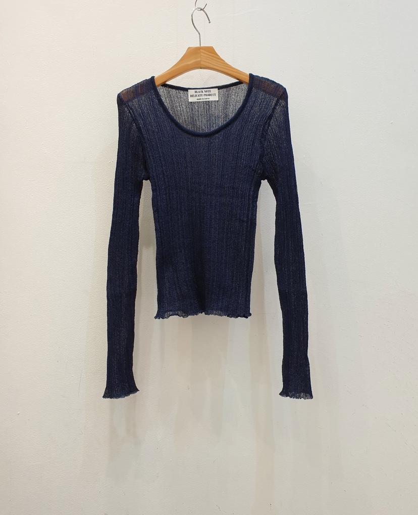 BLACK NOTE韓國直郵女裝新款推薦休閑時尚人氣針織衫亞麻布BLACK NOTE針織衫