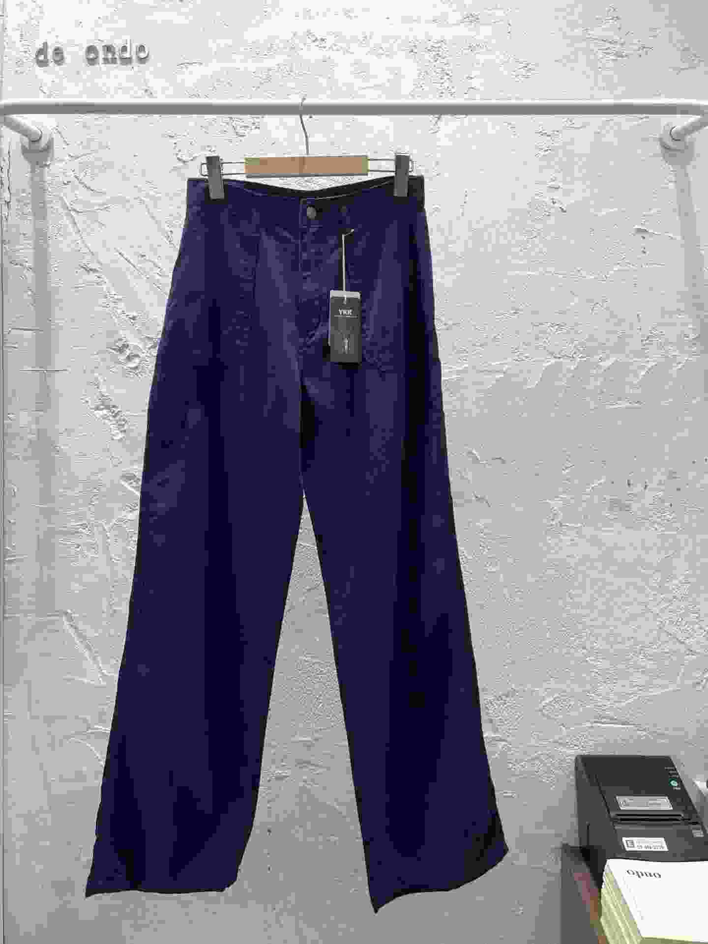 DE ONDO韓國東大門代購女裝新品時尚休閑牛仔褲口袋海軍DE ONDO牛仔褲