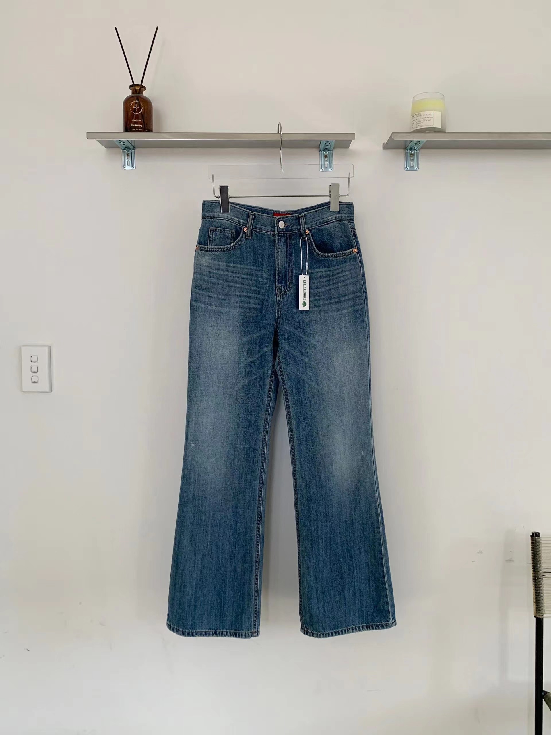 PI2韓國直郵女裝新款人氣熱賣職業26春夏推薦時尚26夏季牛仔褲Pi2牛仔褲