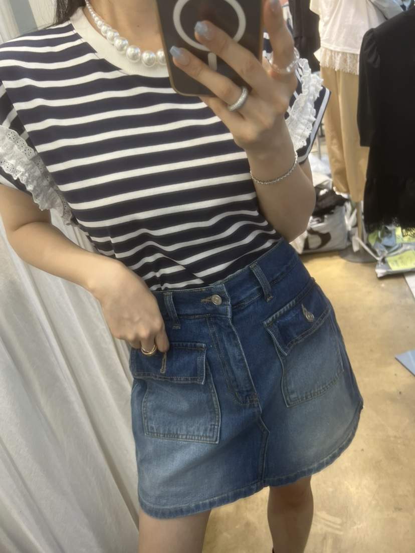 BLUE BANANA韓國代購女裝新品熱賣推薦休閑26夏季職業T恤BLUE BANANAT恤