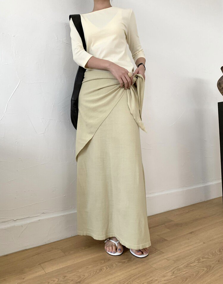 TORRE東大門實拍女士新款人氣推薦熱賣26春夏職業真品長裙TORRE長裙