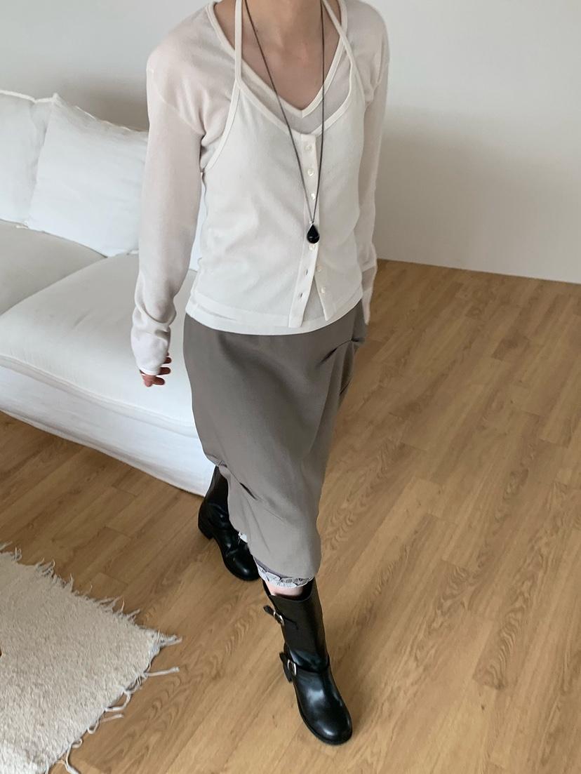 TORRE韓國直郵實拍女裝新款休閑推薦熱賣時尚職業長袖T恤TORRE長袖T恤