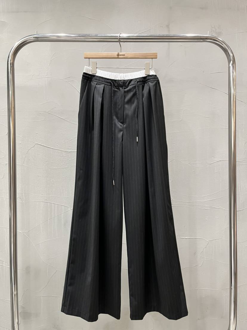 INSSENSE-A韓國直郵女士新品時尚休閑熱賣推薦休閑褲撞色INSSENSE-A休閑褲