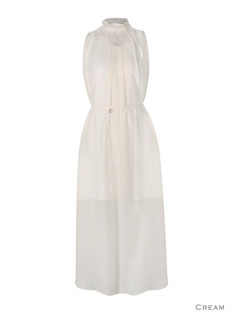 GLOW AND NYMPH東大門直郵女士新品26春夏連衣裙含腰繩緊身GLOW AND NYMPH連衣裙