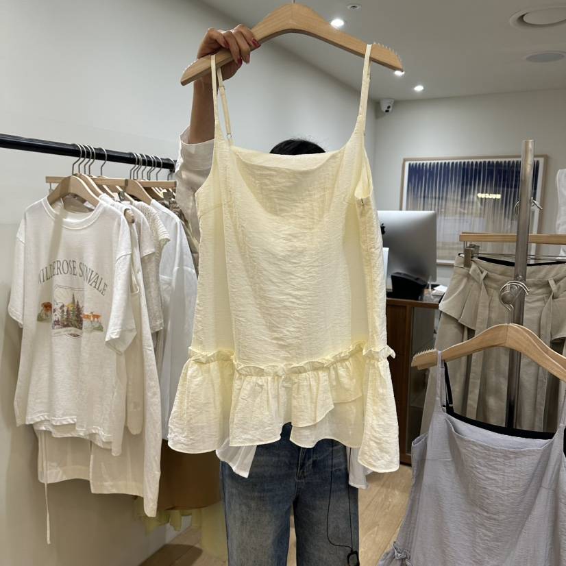 WINSOME韓國代購女士新品26春夏時尚真品職業人氣吊帶背心WINSOME吊帶/背心