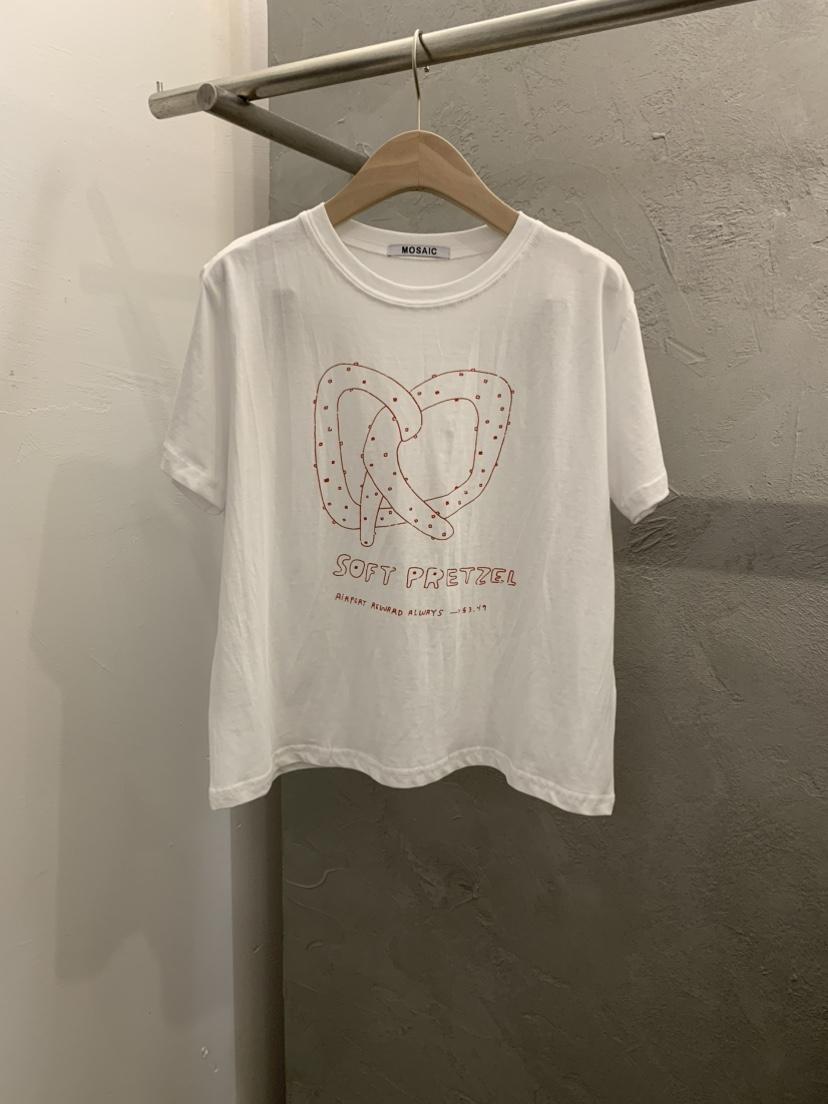 MOSAIC韓國代購女裝新款26春夏人氣休閑推薦26夏季職業T恤MOSAICT恤