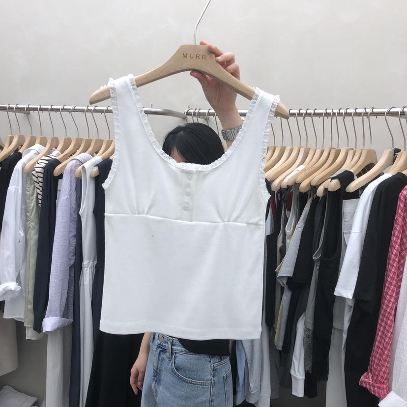 MURR韓國直郵女士新品休閑時尚熱賣推薦職業人氣吊帶背心MURR吊帶/背心