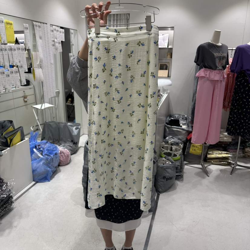 COMBO韓國東大門代購女裝新款26春夏休閑人氣26夏季職業長裙COM_BO長裙