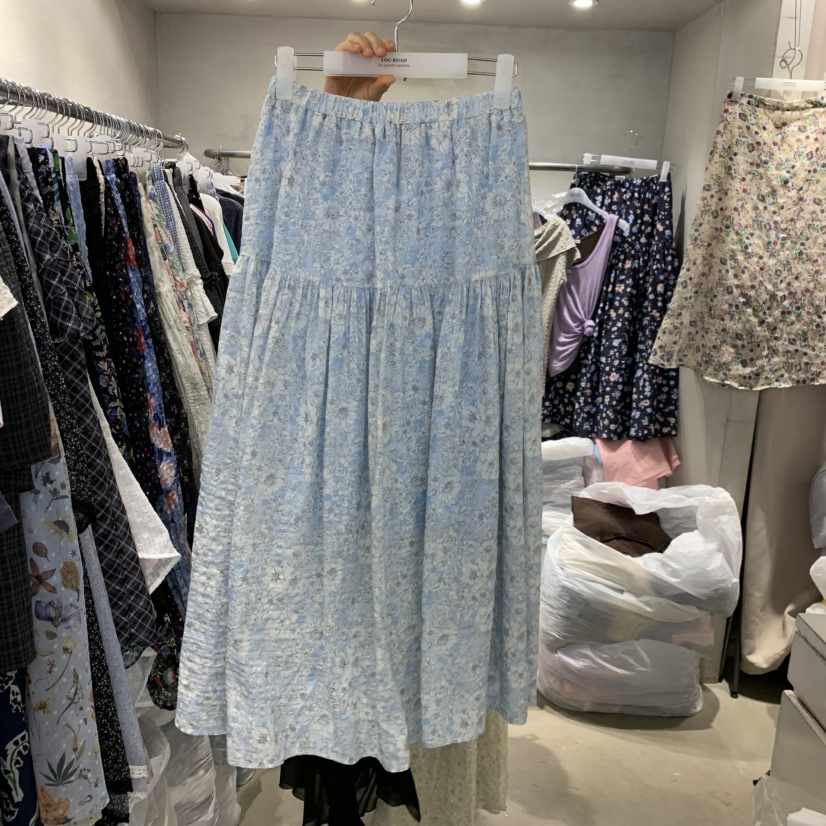 LOGROAD韓國直郵女士新品熱賣26夏季人氣時尚推薦職業長裙LOG ROAD長裙