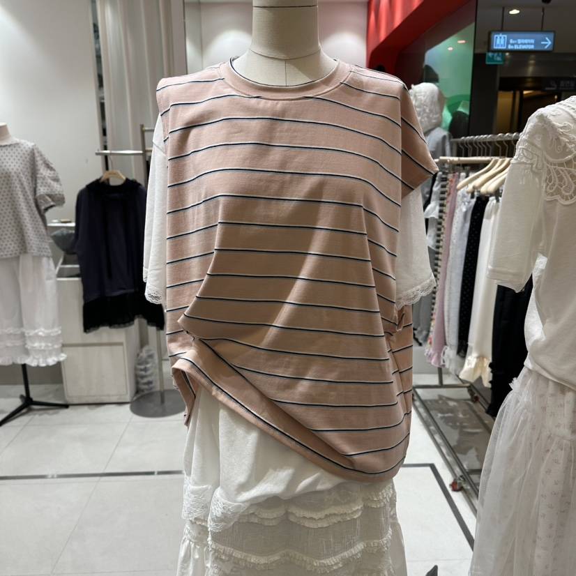 MINI UNNI韓國東大門代購女士新品推薦熱賣休閑人氣26春夏T恤MINI UNNIT恤