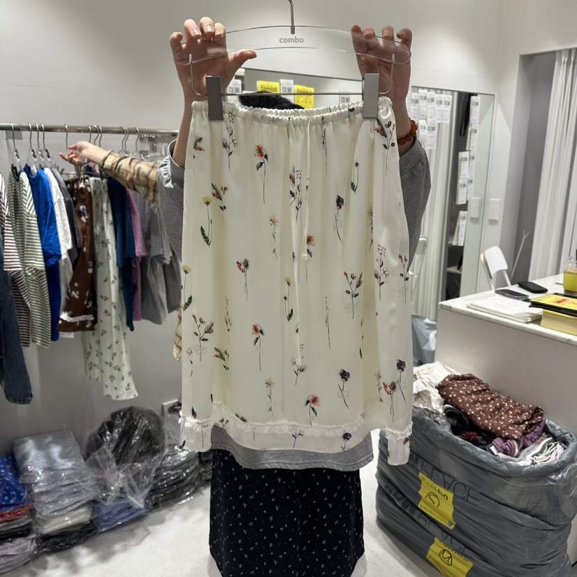 COMBO東大門實拍韓國女裝新品職業熱賣26夏季半身裙中短裙COM_BO半身裙/中短裙