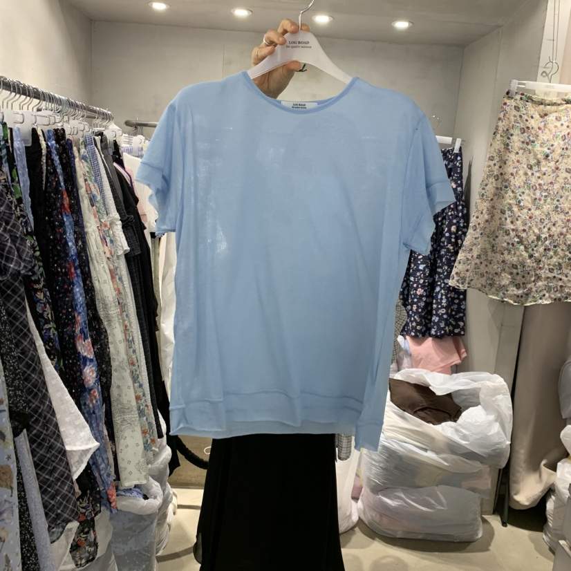 LOGROAD韓國代購女裝新款職業推薦人氣休閑時尚26夏季T恤LOG ROADT恤