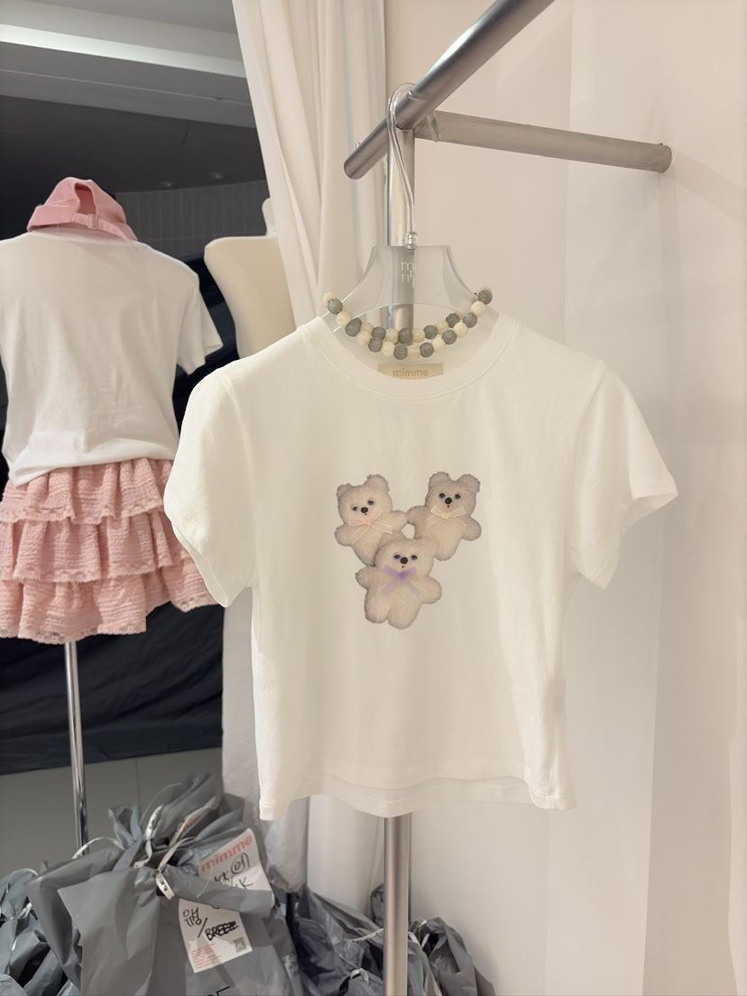 MIMME/LOOKK韓國東大門直郵女裝新款時尚職業推薦26春夏T恤MIMME/LOOKKT恤