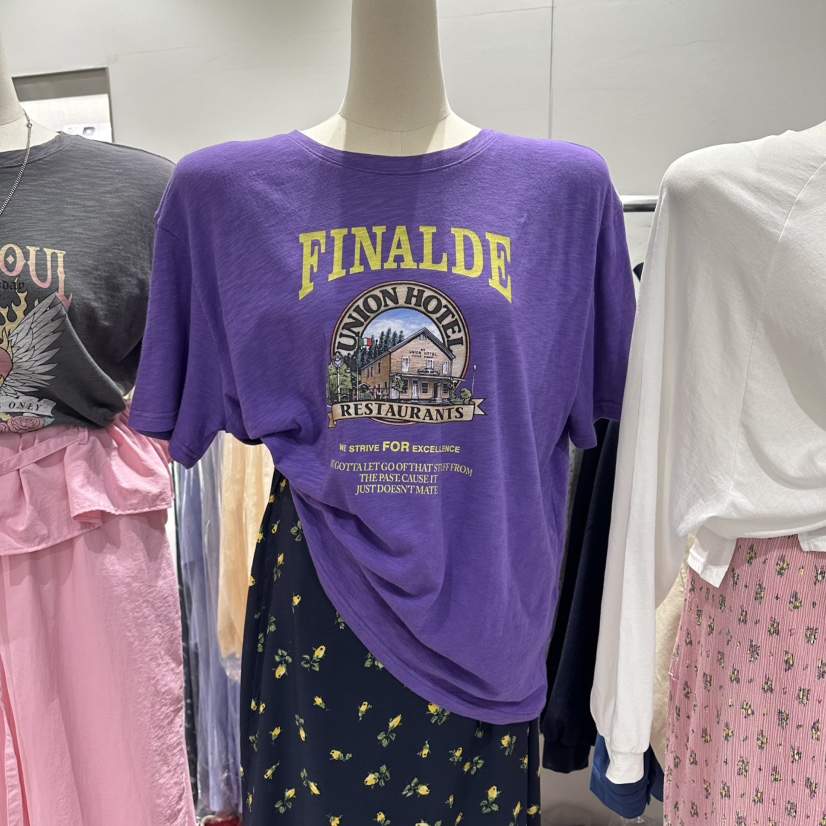 COMBO韓國直郵實拍女士新品26春夏休閑熱賣職業時尚人氣T恤COM_BOT恤