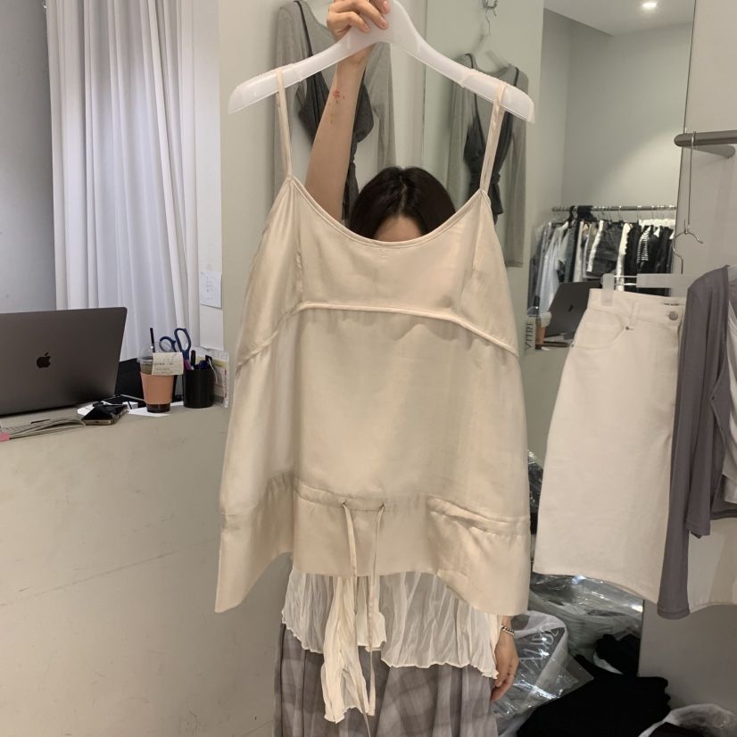 AUBE韓國直郵女裝新款推薦熱賣時尚26夏季26春夏吊帶背心AUBE吊帶/背心