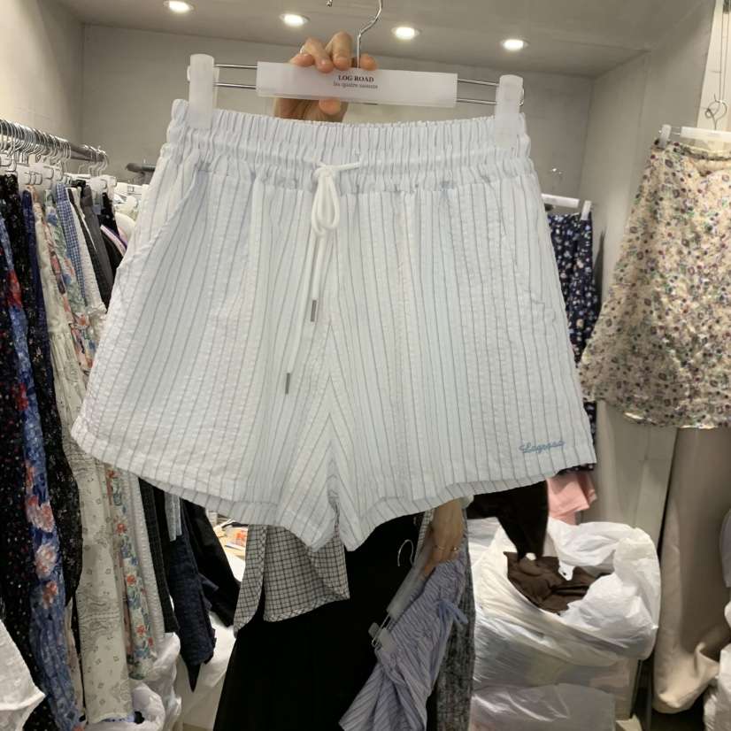 LOGROAD韓國東大門直郵女裝新品職業26夏季熱賣26春夏短褲LOG ROAD短褲