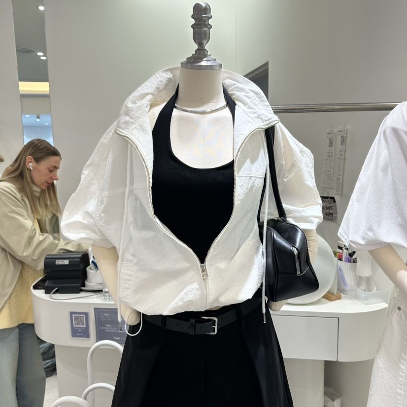 RENDER韓國東大門直郵女裝新品26春夏人氣職業夾克防風衣RENDER夾克