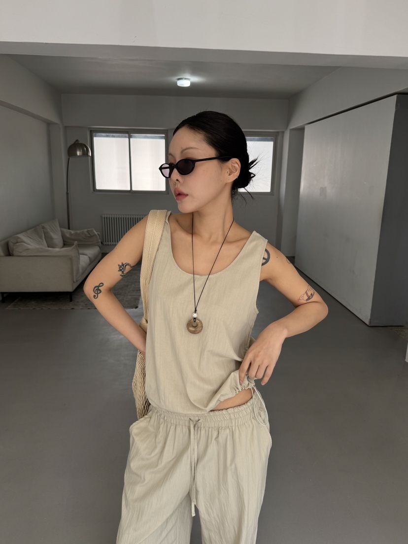 LIMLIMLIM韓國直郵女士新品休閑熱賣時尚26夏季26春夏吊帶背心LIM LIM LIM吊帶/背心