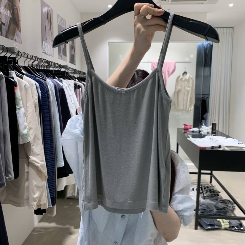 BROT韓國直郵女士新品26夏季推薦26春夏熱賣休閑吊帶背心BROT吊帶/背心