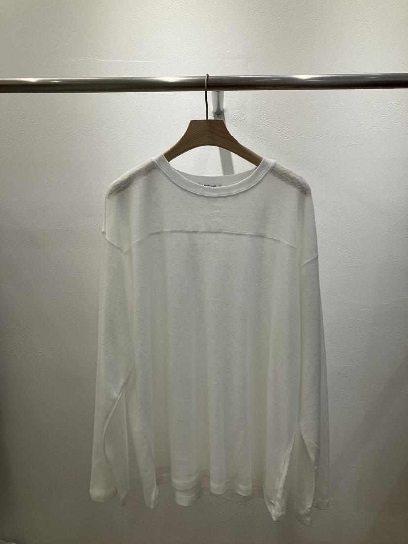 FL LANEL韓國東大門直郵女士新品熱賣時尚長袖T恤天然亞麻FL LANEL長袖T恤