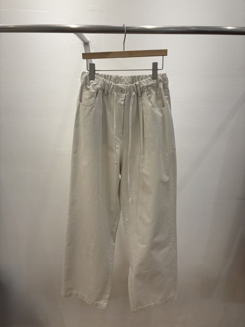 FL LANEL韓國直郵女裝新款熱賣時尚人氣26夏季休閑褲人字紋FL LANEL休閑褲