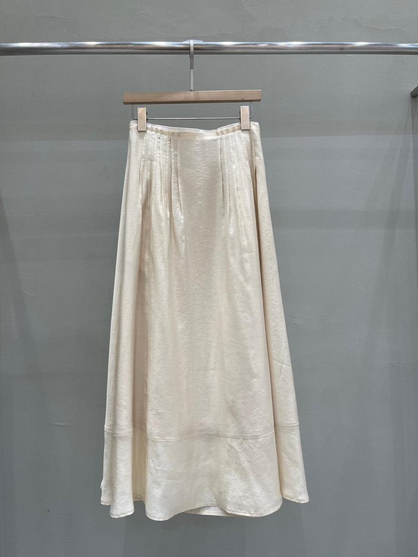 THE MUI韓國直郵女士新款推薦26春夏時尚職業熱賣長裙褶裥THE MUI長裙