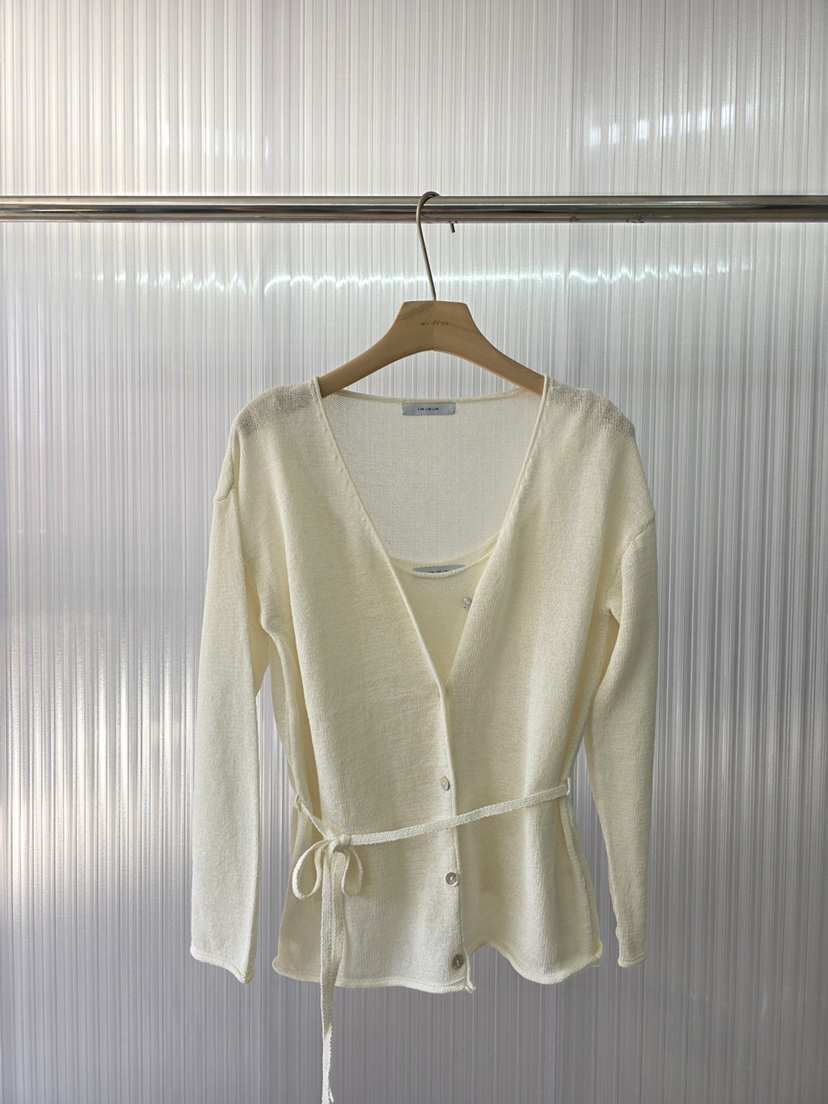 LIMLIMLIM韓國東大門代購女士新款推薦26春夏時尚針織衫亞麻LIM LIM LIM針織衫