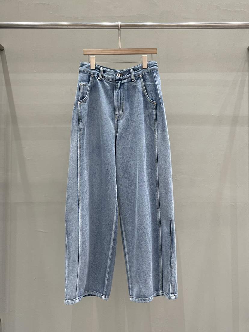 THE MUI東大門實拍韓國女士新品26春夏推薦時尚牛仔褲磨毛THE MUI牛仔褲