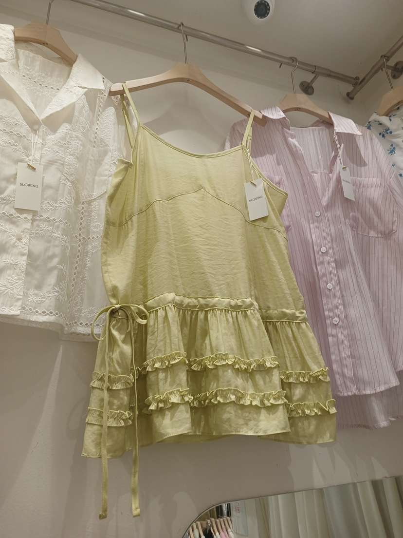 BLOWING韓國東大門直郵女裝新款休閑時尚吊帶背心不含內搭BLOWING吊帶/背心